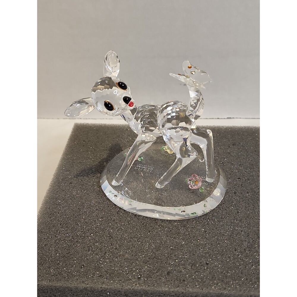 Crystal World Disney Showcase Collection Bambi Figurine #85/2750 W/ Box & COA